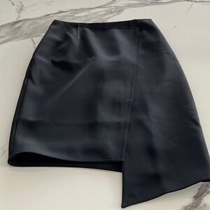 Ted Baker Asymmetrical Black Skirt